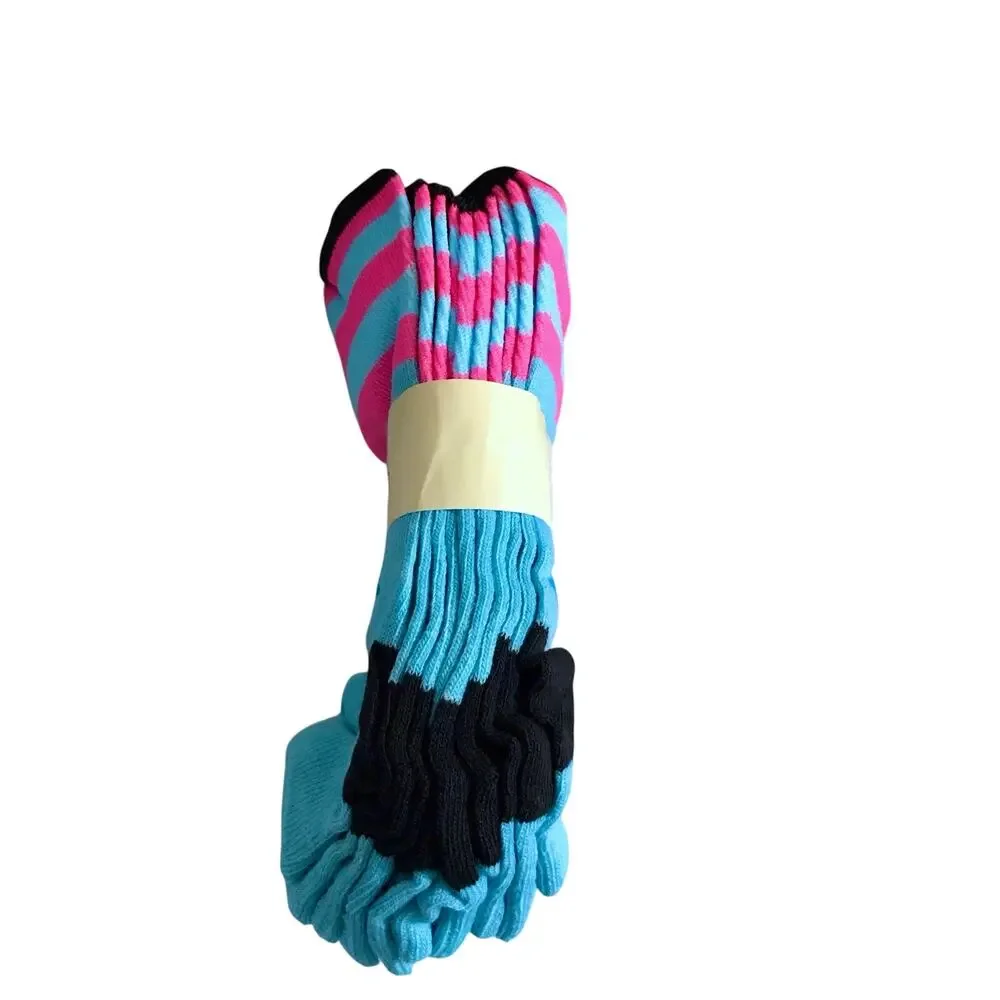 Tutu Anna NWT 5 Pairs No Show Blue, Pink, and Black Socks Women OS